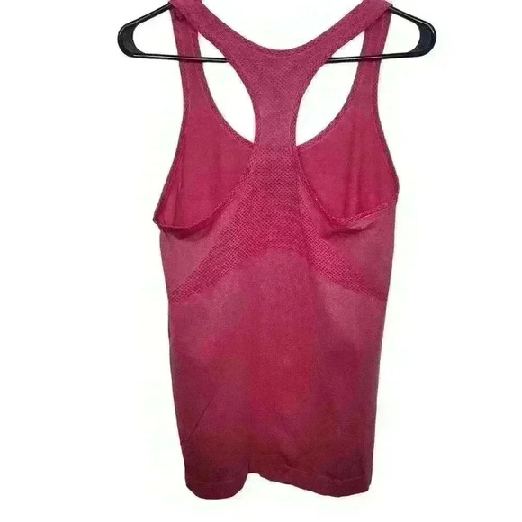 Under armour women's pink racerback tank top size small - Picture 2 of 7